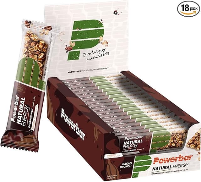 Imagen de Powerbar Natural Energy Cereal Cacao Crunch 18x40g 🍫 en OfertitasTOP