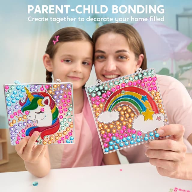 Thumbnail 5 de Klever Kits Suncatcher Fenster Bastelset 4 Designs