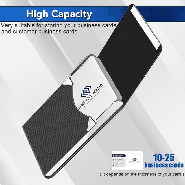 Thumbnail 4 de DMFLY Business Card Holder PU Leather 1pc