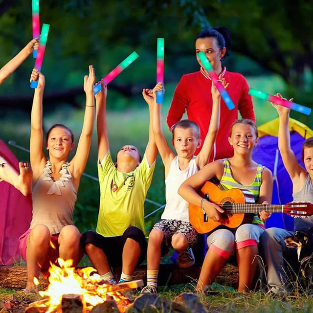 Thumbnail 2 de SHQDD 46PCS Foam Glow Sticks