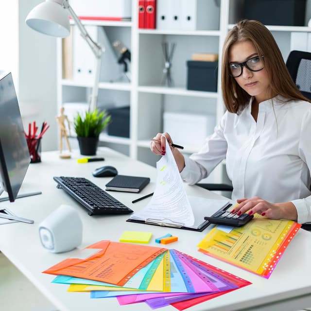 Thumbnail 6 de Dokumententasche A4 (28 Stück) – wasserdichte Sammelmappen mit 11-Loch-Rand, Klettverschluss & Etikettentasche