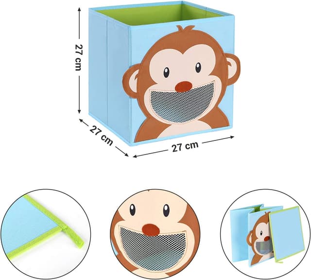 Thumbnail 4 de SONGMICS RFB01KU toy storage cubes 27 cm