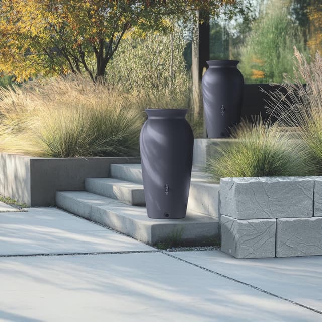 Detalle 2 de YourCasa Regentonne 230 Liter Regenwassertank