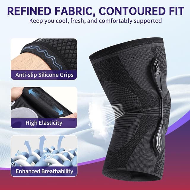 Thumbnail 5 de CAMBIVO knee brace with detachable stabilisers