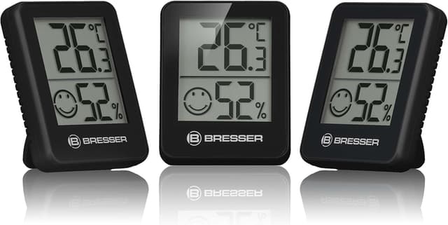 Detalle de Bresser 3er Set Thermometer Hygrometer