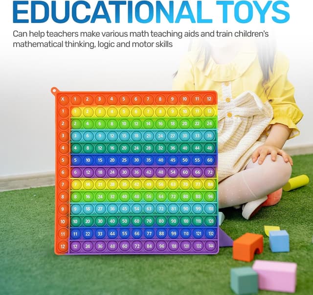 Thumbnail 6 de Times Table 12x12 Multiplication Toy for Kids 🎲