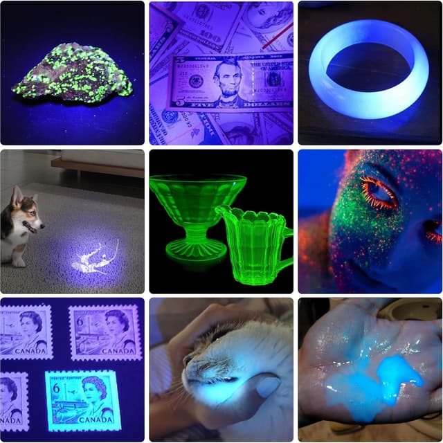 Thumbnail 6 de DARKBEAM UV Torch 365 nm USB Rechargeable Black Light Lamp (mini) for resin curing, pet urine detection and more