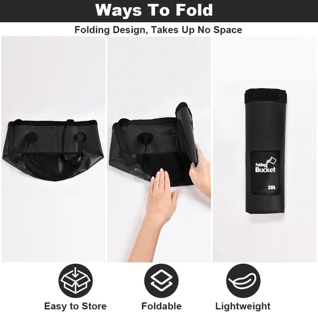 Thumbnail 5 de Flintronic Folding Water Bucket 20L