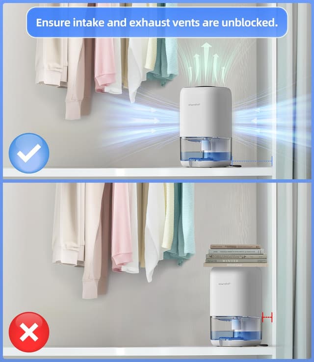 Thumbnail 6 de TABYIK 35 Oz Dehumidifier for Small Spaces