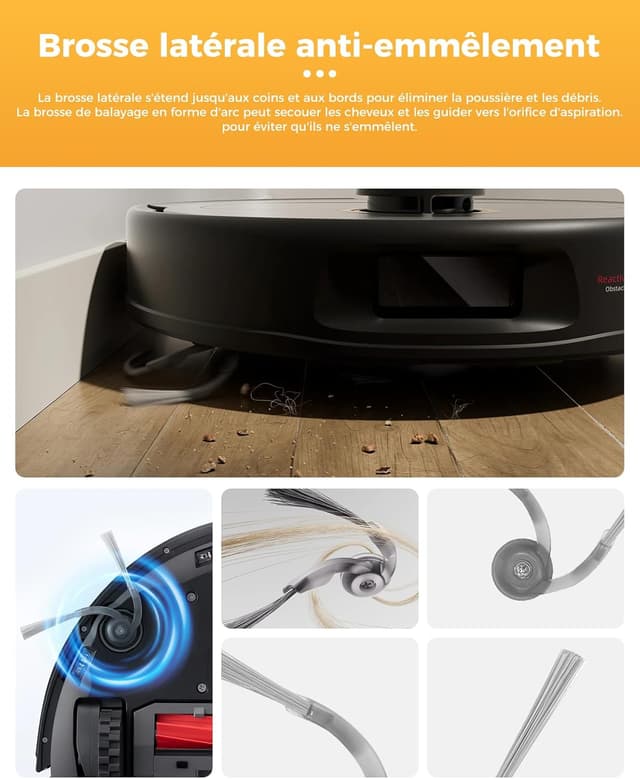 Thumbnail 6 de Yivy Kit de 29 accessoires QV35A pour Roborock QV35A / QV35S / QR598 / QR798