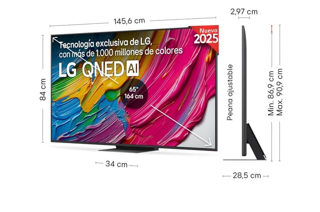 Thumbnail 1 de LG QNED81 65" QNED AI 4K 2025 — Smart TV
