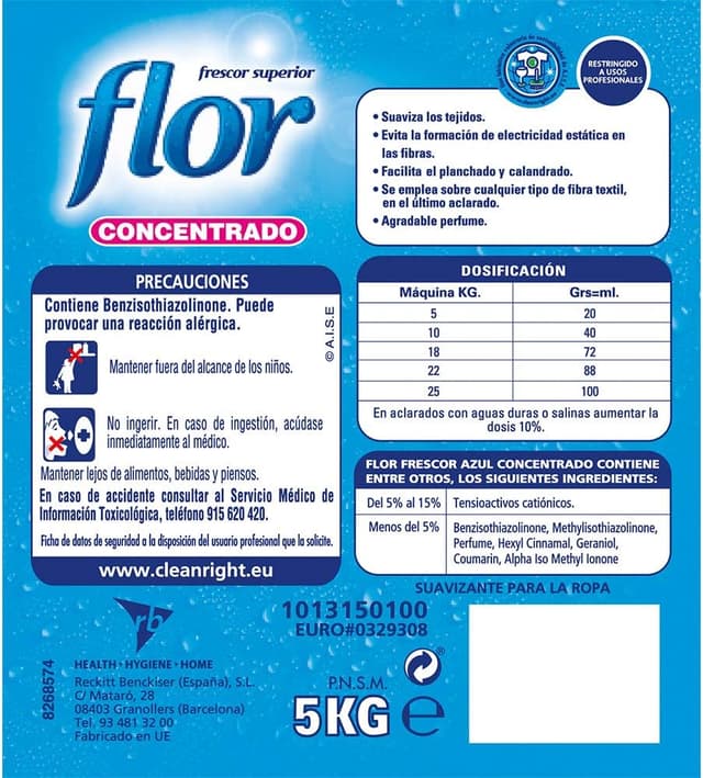 Thumbnail 4 de Flor Profesional Suavizante concentrado 250 dosis