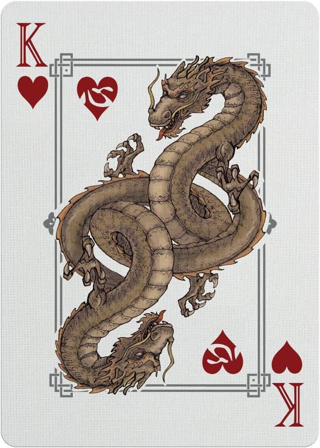 Detalle 2 de GENT SUPPLY CO. Bicycle Mythical Creatures Playing Cards