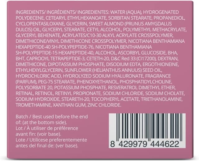 Detalle 2 de SESDERMA Retiage Crème faciale 3-Retinol System – anti-âge, rides et fermeté, 50 ml