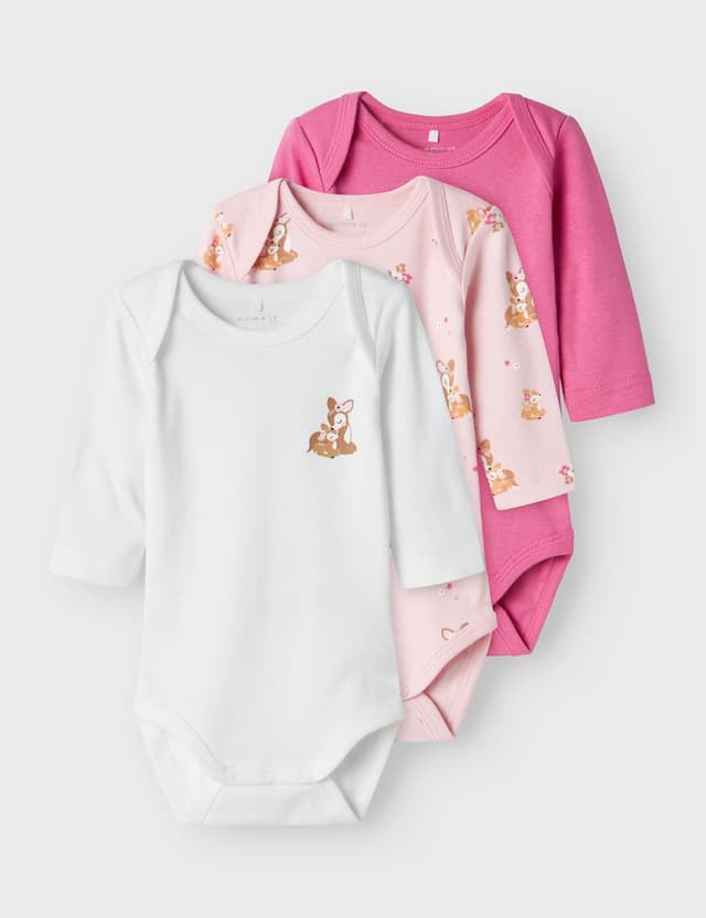 Detalle 1 de NAME IT girl Strampler 3er-Pack