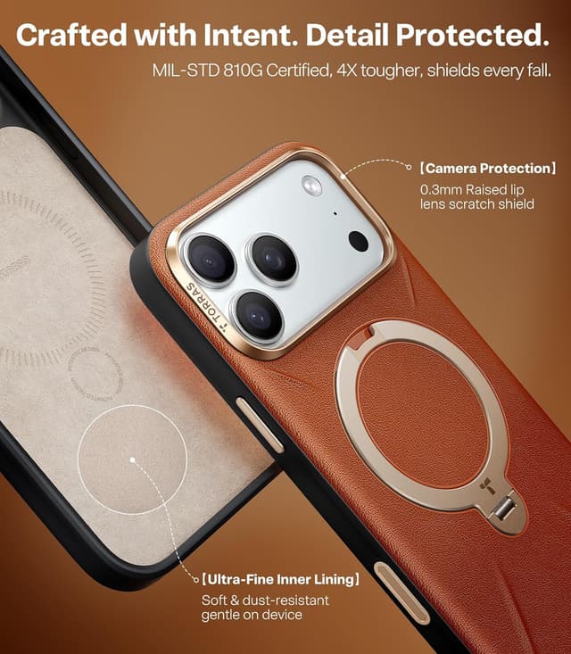 Thumbnail 6 de TORRAS Q3 VegSkin for iPhone 17 Pro Max case