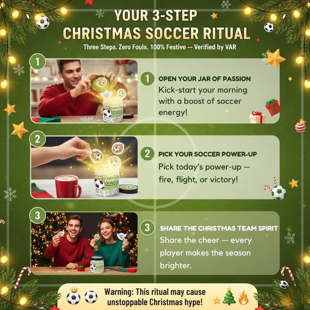 Thumbnail 2 de DEARMINE Positive Soccer Jar 60 cards