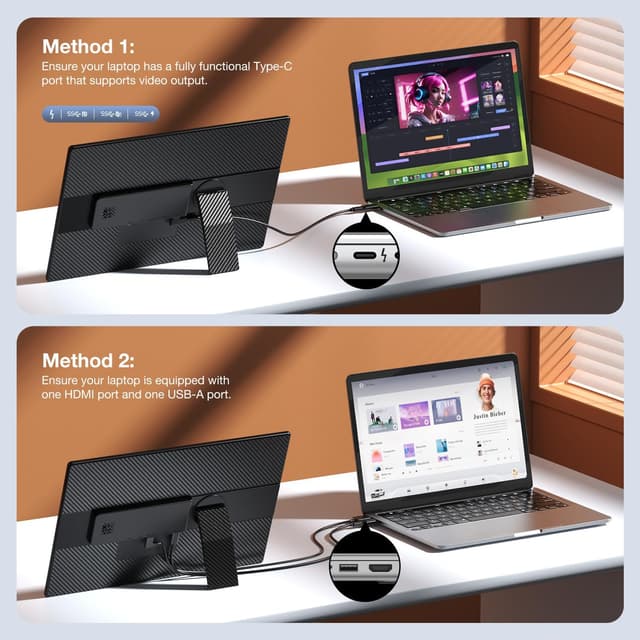 Thumbnail 4 de FLYTOCCA 16" Portable Monitor 1200P FHD