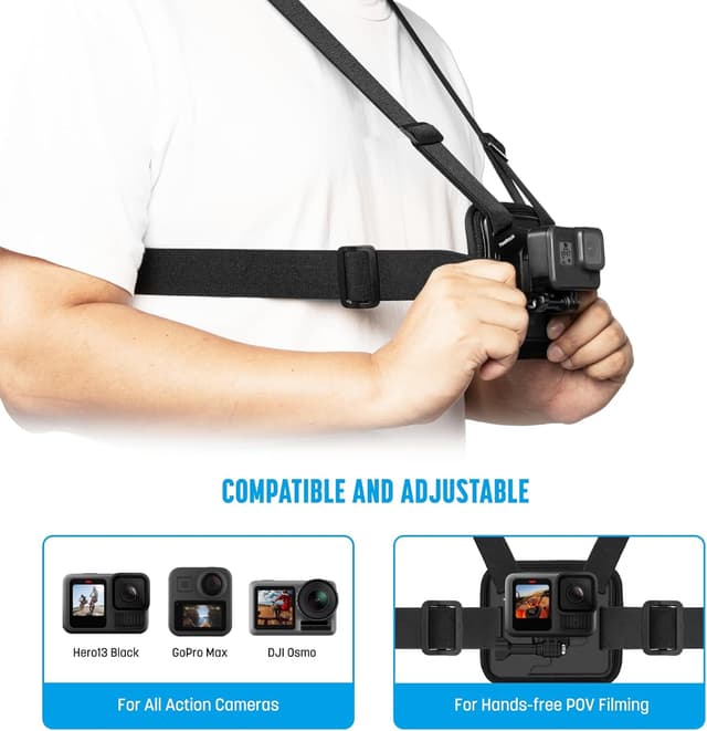 Detalle 2 de TesRock Chest Mount für Actionkameras 188 g