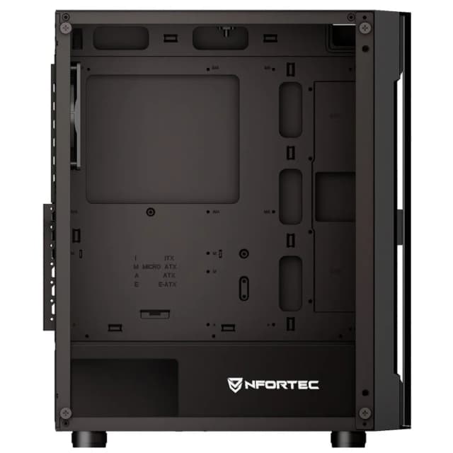 Thumbnail 2 de Nfortec Azir Torre ATX mallada con 4 ventiladores 🖥