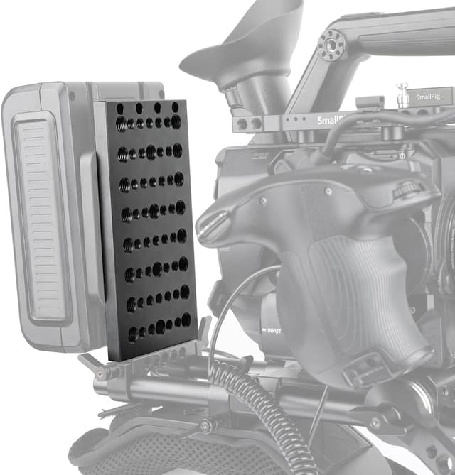 Detalle de SMALLRIG Cheese Plate avec tous de vis filetage 1092 : plaque de fixation multi-usages pour accessoires photo