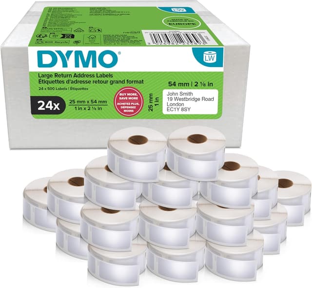 Detalle de DYMO LW ADRESS LABEL 24 ROLLS