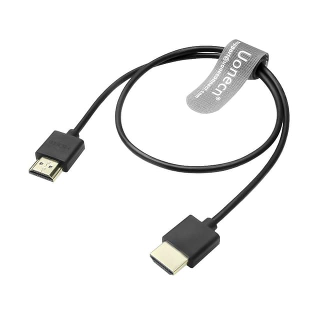 Detalle de Uonecn HDMI 2.1 Kabel (8K, 50 cm) – kurz, flexibel und für eARC & High-Bitrate-Audio