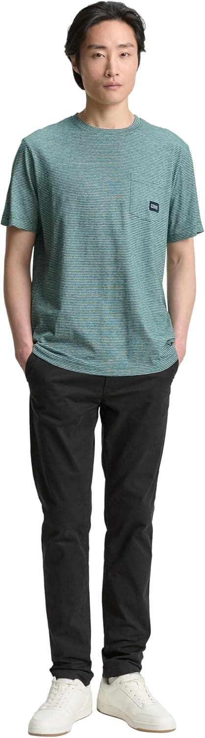 Detalle de TOM TAILOR 1046803 T-Shirt da uomo a maniche corte: comoda tutti i giorni