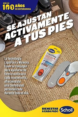 Thumbnail 4 de Scholl LiquiFlex Plantillas con Soporte Reforzado para Mujer 👡