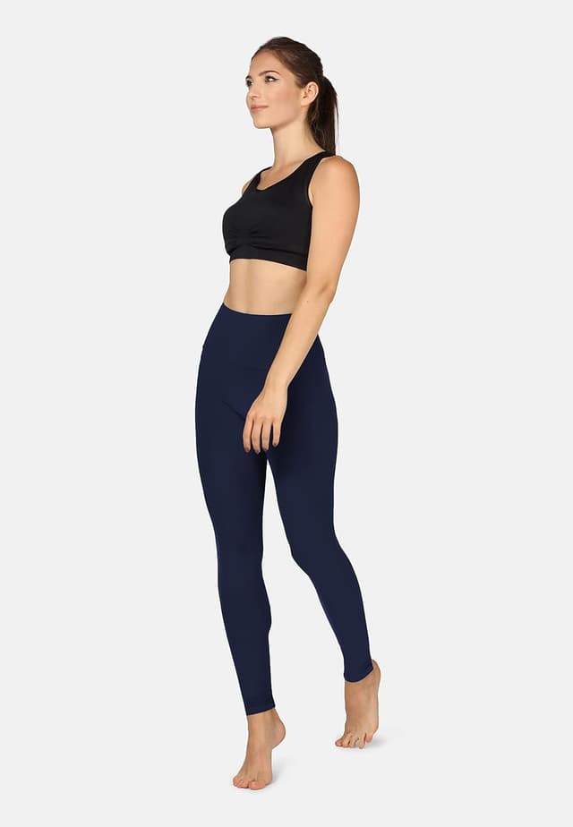 Detalle de Merry Style Leggings lunghi da donna MS10-300: comodi ed elasticizzati per fitness e tutti i giorni