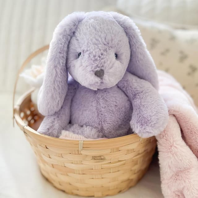 Thumbnail 6 de Mon Ami Heather Heather Bunny 13-Inch Lavender Rabbit Plush Toy