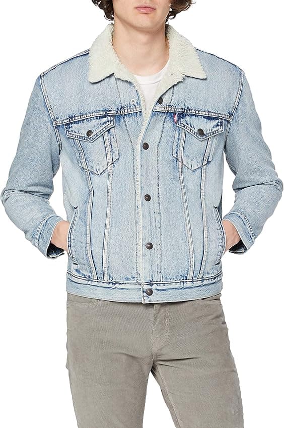 Detalle de Levi's Type 3 Sherpa Trucker chaqueta XS Hombre