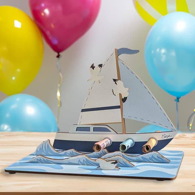 Thumbnail 4 de XL Geldgeschenk 3D Karte Part 2