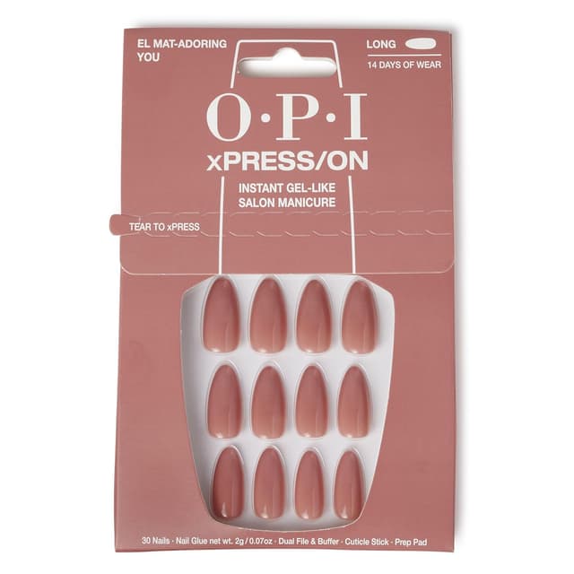 Detalle de OPI xPRESS/ON Press-On Nails kit โ 24 pcs ๐