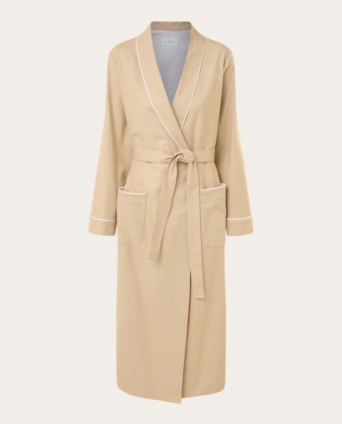 Imagen de Vicky Bargallo Bata larga de algodón 👗 en OfertitasTOP