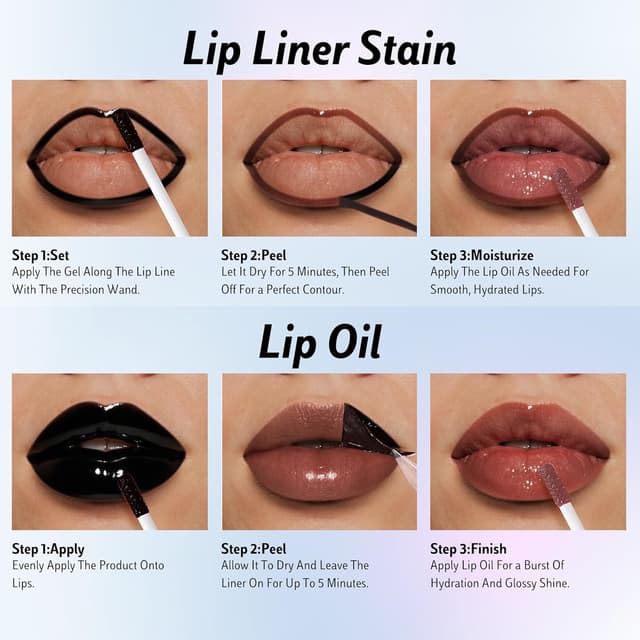 Thumbnail 4 de KIMUSE Lip Stain Peel Off Set 2 en 1