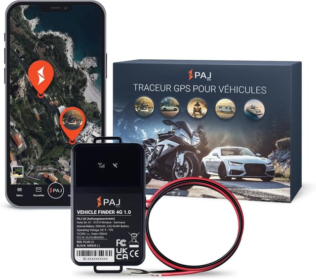 Imagen de PAJ VEHICLE FINDER 4G traqueur GPS 365j en OfertitasTOP