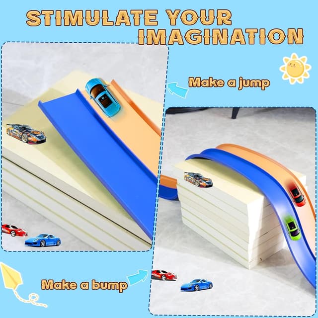 Thumbnail 4 de Flex Track 4.5m Starter Set flexible race track 🏎