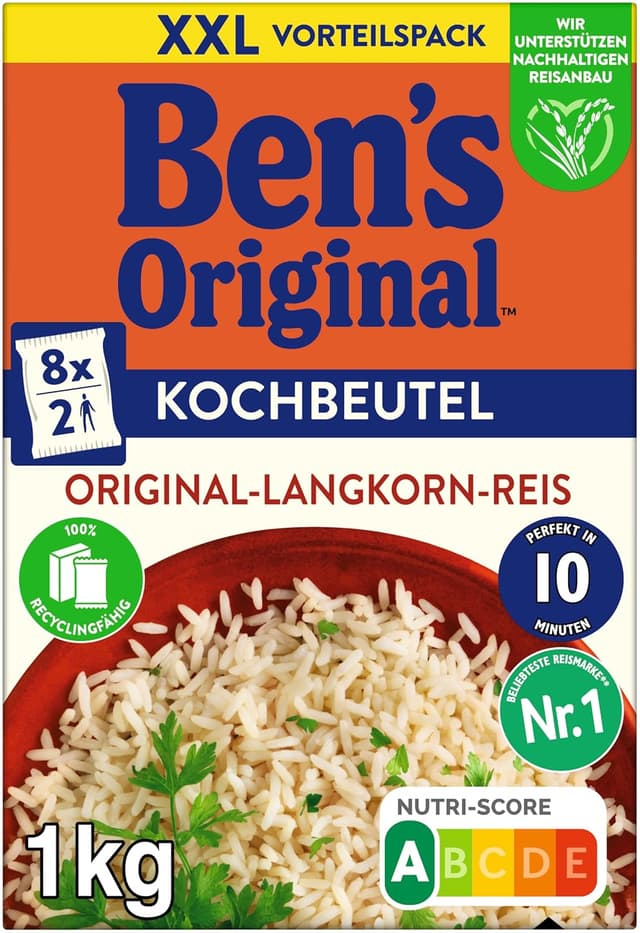 Detalle 2 de BEN'S ORIGINAL Kochbeutel Langkornreis 6 kg đ