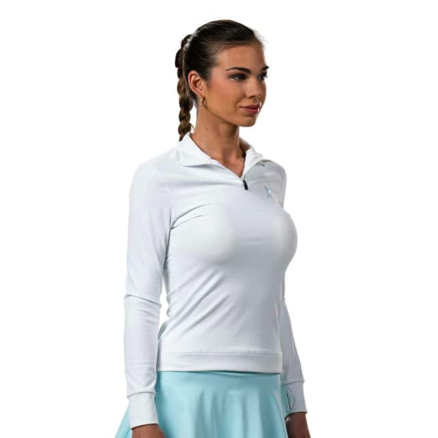 Detalle 2 de Sudadera de pádel mujer Opalo Drop Shot