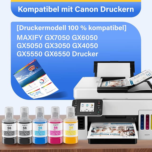 Detalle 2 de GI-56 Tintenflaschenset Canon MAXIFY GX