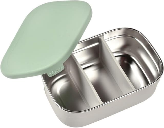 Detalle 2 de Béaba Lunchbox Infantil 🍱, Fiambrera de Acero, 760 ml