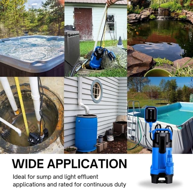 Thumbnail 5 de FOTING 2025Upgraded 28000 L/H 900W sump pump