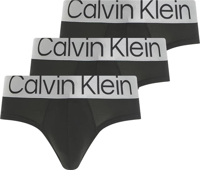 Detalle de Calvin Klein Calzoncillos Hip Briefs L — Pack de 3