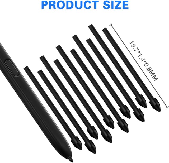Detalle de flintronic : 10 pointes de stylet tactile de remplacement compatibles Galaxy S6 à S23 Ultra et Note