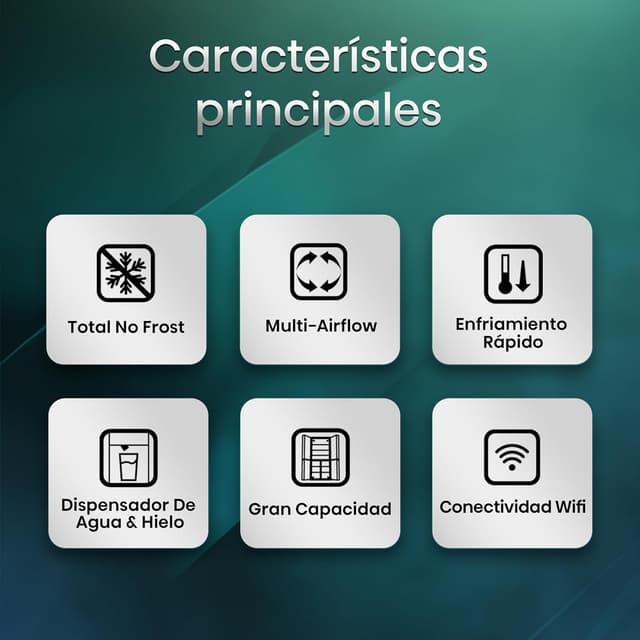 Detalle de Hisense RS818N4TIE1 frigorífico 632 litros inox