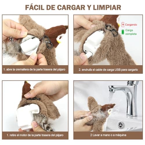 Thumbnail 6 de Nepfaivy Birdie Juguete pájaro gatitos