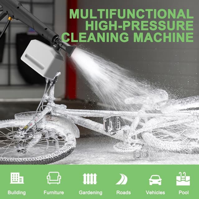 Thumbnail 5 de Pressure Washer Power Jet with 4 Nozzles