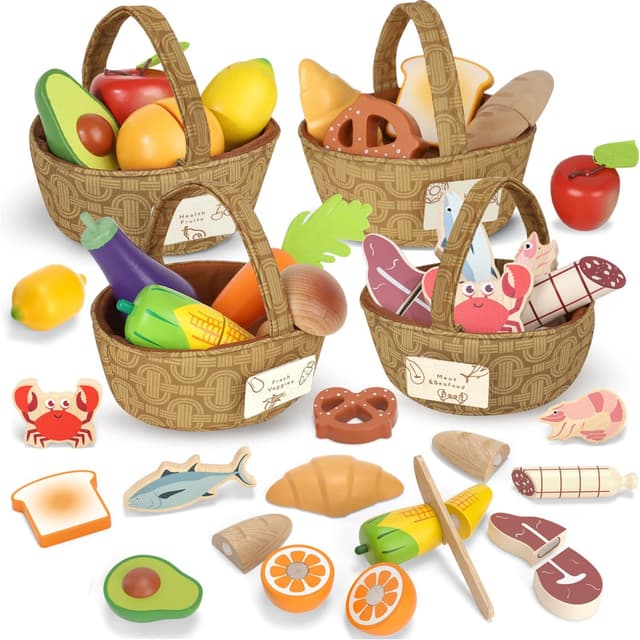 Detalle de Lehoo Castle Kinderküche Zubehör 23 Teile 🍽