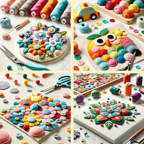 Thumbnail 4 de m-office Fieltro 40x60 cm azul claro, pack 10 unidades